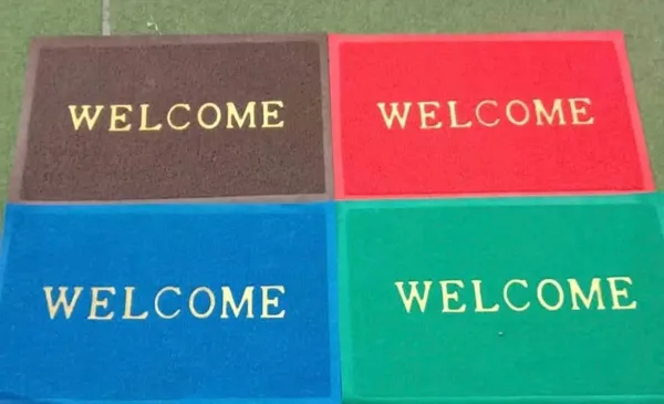 Set of 4 Welcome Door Mat